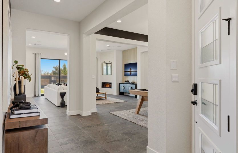 The open floorplan of the Ravenna flows seamlessly perfect for entertaining and everyday living.