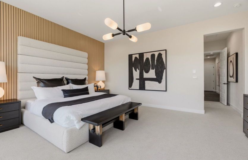 Oversized Owner's Suite in the Ravenna complete with bright windows and lots of space.