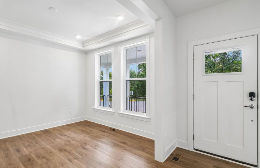 Dining Room off the Foyer - Actual Home