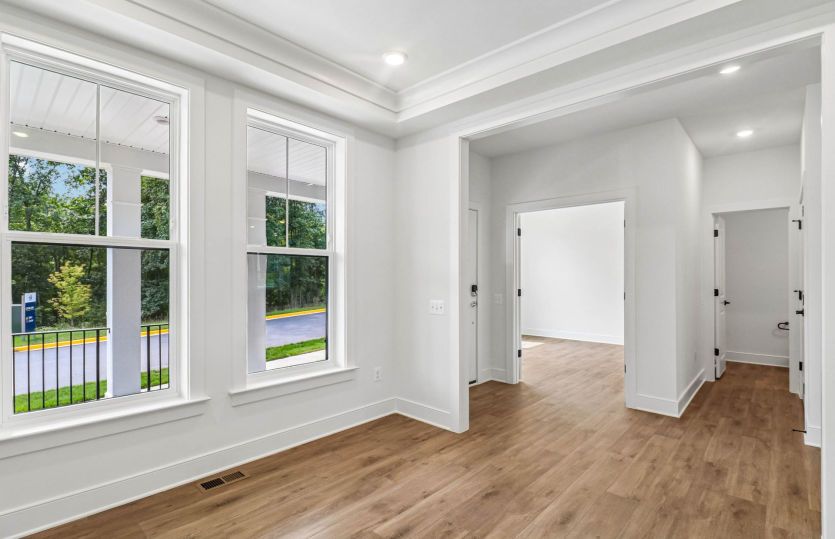 Dining Room off the Foyer - Actual Home
