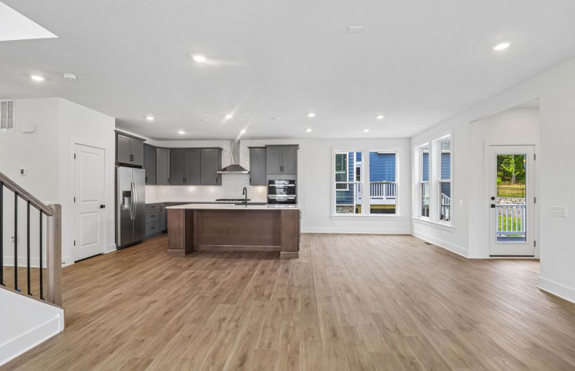 Open Floor Plan Home Design - Actual Home