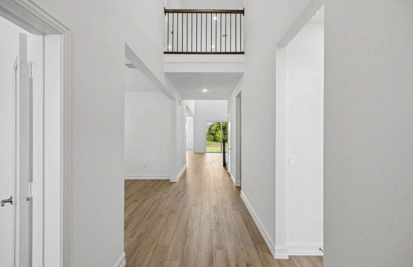 Welcoming entrance into home