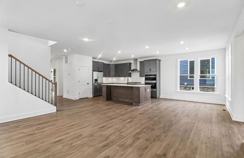 Spacious Gathering Room - Actual Home