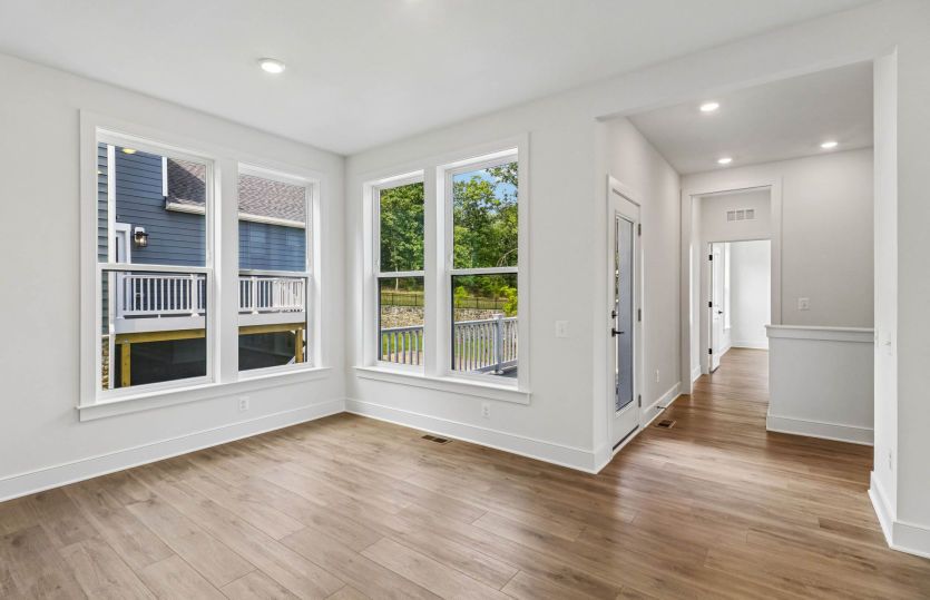Café with Access to the Rear Deck - Actual Home