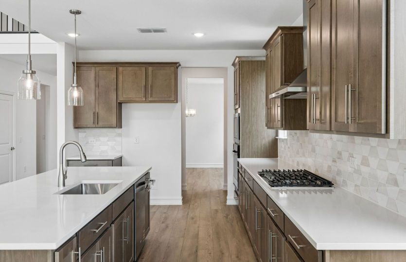 Abundant cabinet space available