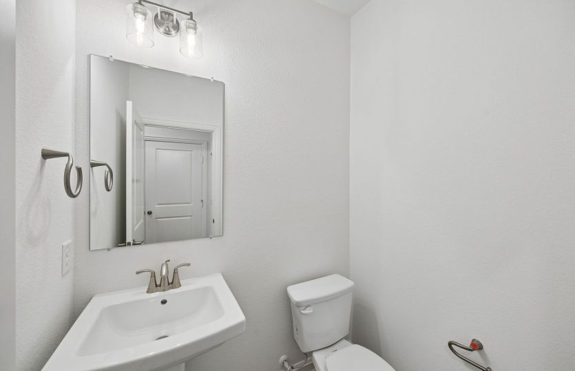 Powder bath on first level