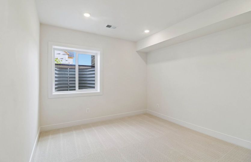 Basement Bedroom - Actual Home