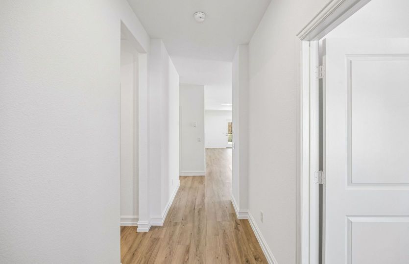 Welcoming entrance to home