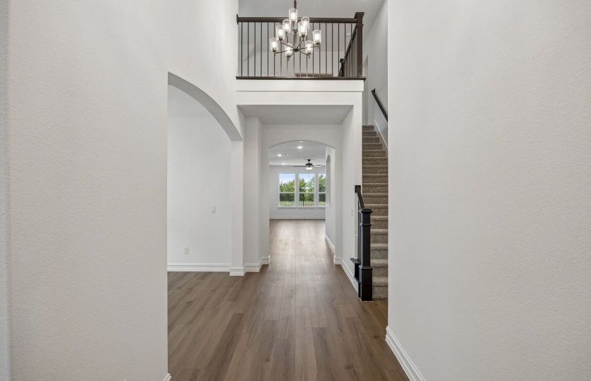 Welcoming entrance to home