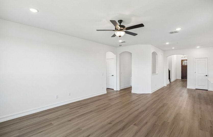 Spacious gathering room