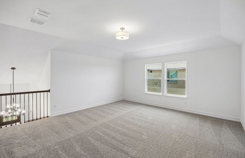Loft on second level