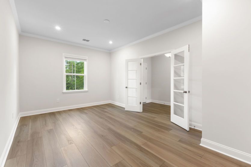 Dedicated home office for productivity and focus.