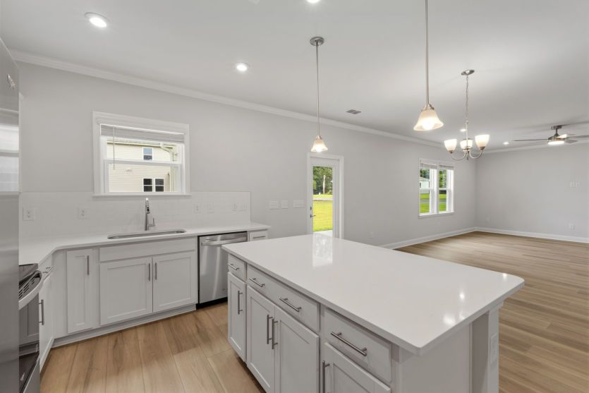 Modern kitchen design with stylish finishes.
