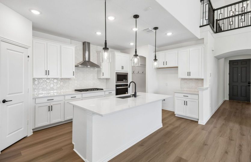Beautiful open concept kitchen
