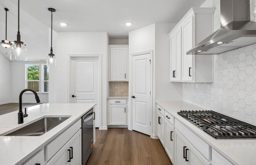 Abundant cabinet space available