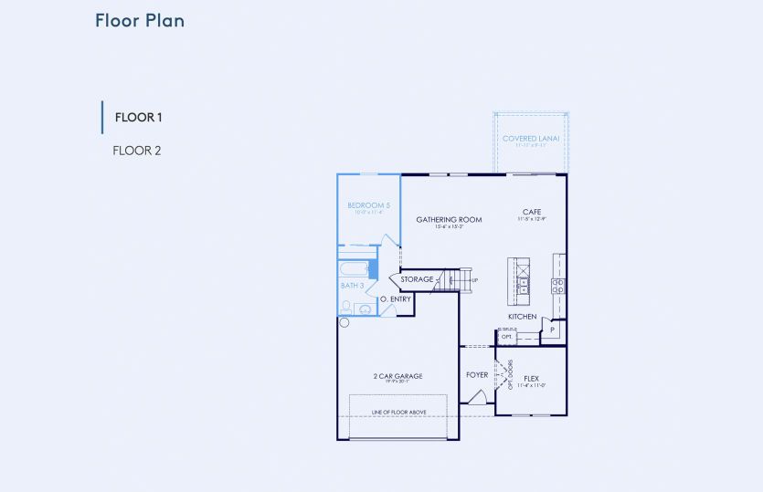 Valen Floor Plan, Quick Move-In Home, Floor 1