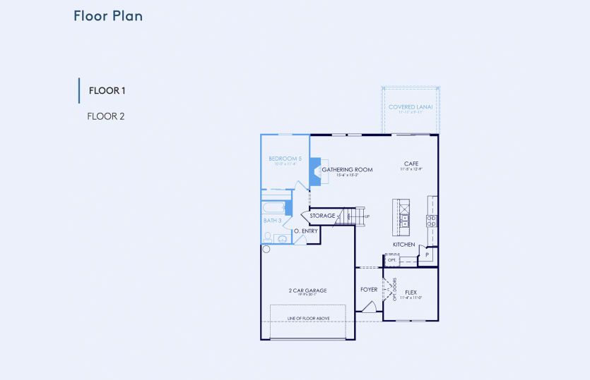 Valen Floor Plan, Quick Move-In Home, Floor 1