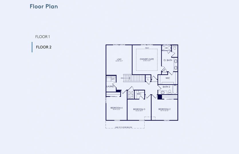 Valen Floor Plan, Quick Move-In Home, Floor 2