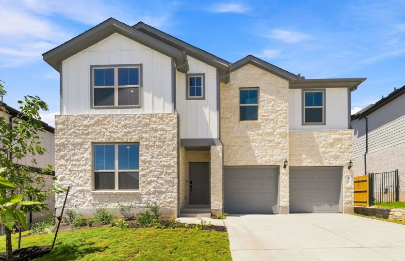 Albany - Saddleback at Santa Rita Ranch: Liberty Hill, Texas - Pulte Homes