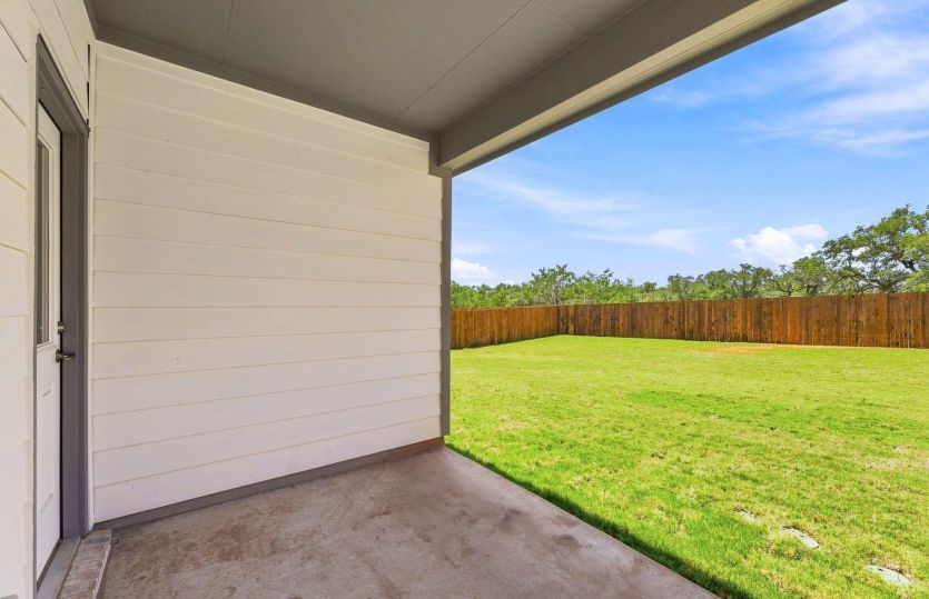Covered Back Patio