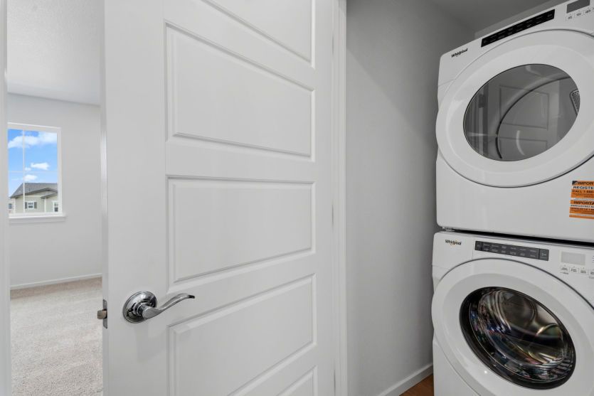 Laundry on Second Level