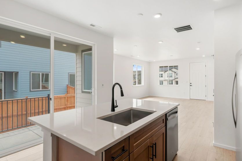 Kitchen with Access to Covered Patio