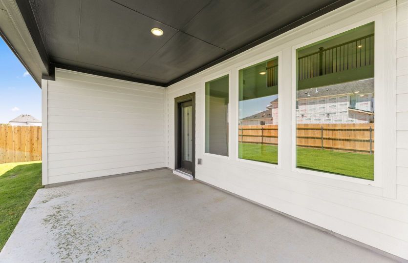Covered Back Patio
