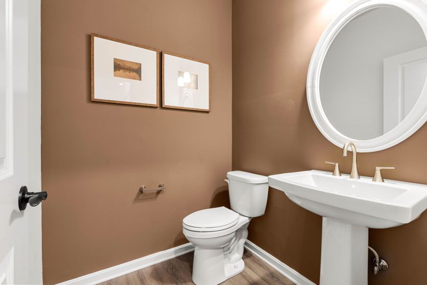 Welcoming Powder Room