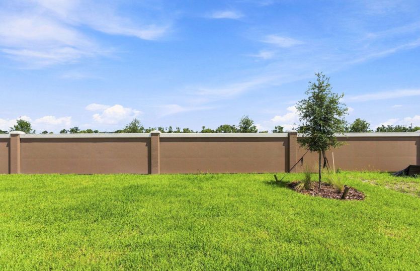 Quiet Homesite Backing to a Privacy Wall