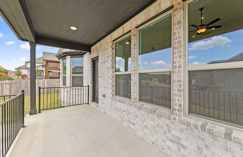 Covered Back Patio