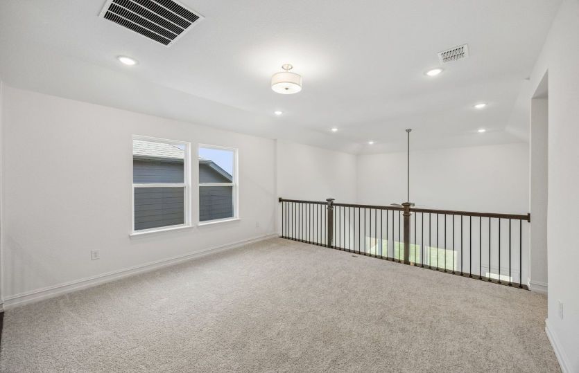 Spacious loft on second level
