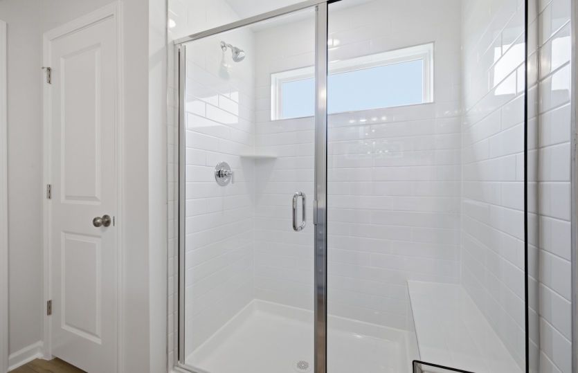 Harris #124 - Owner's Glass Walk-In Shower