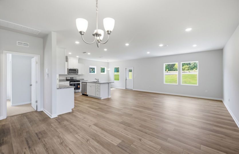 Murray #122 - Main Living Space is Open Concept for Connectivity