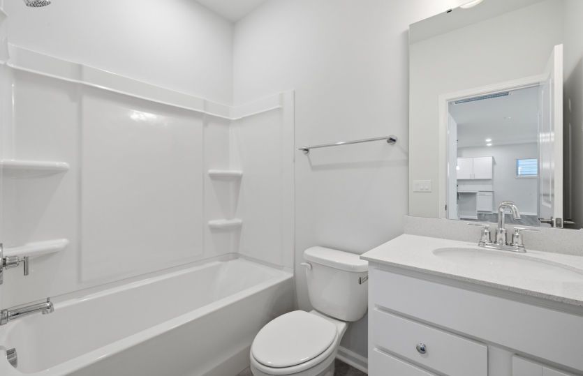 Hampton #105 - Guest Bath on First Floor