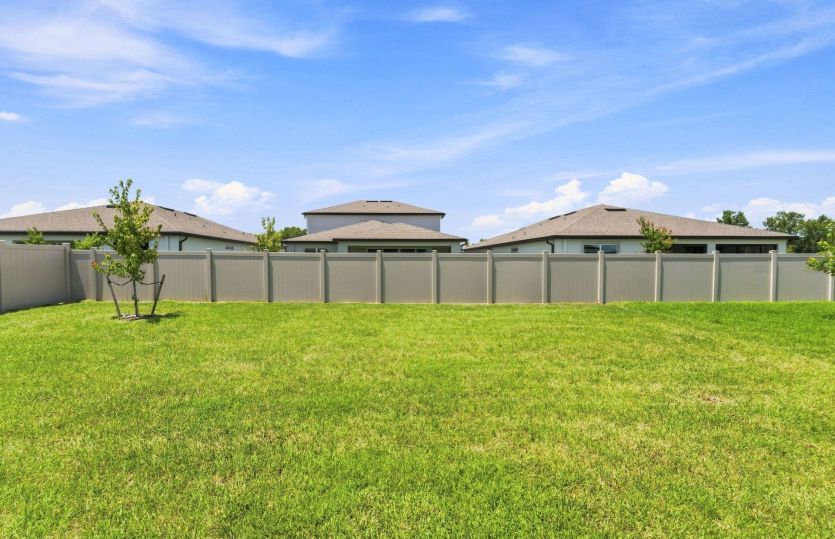 Spacious Backyard w/Rear Privacy