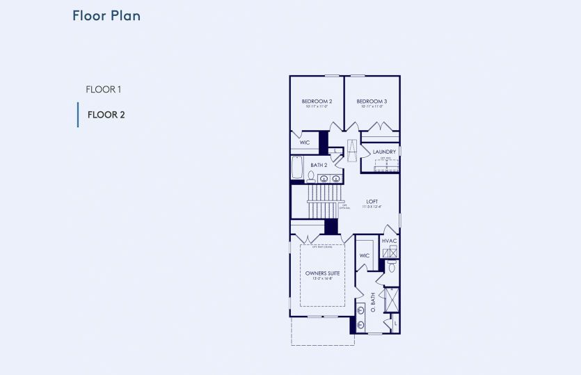 Marion Floor Plan, Quick Move-In Home, Floor 2