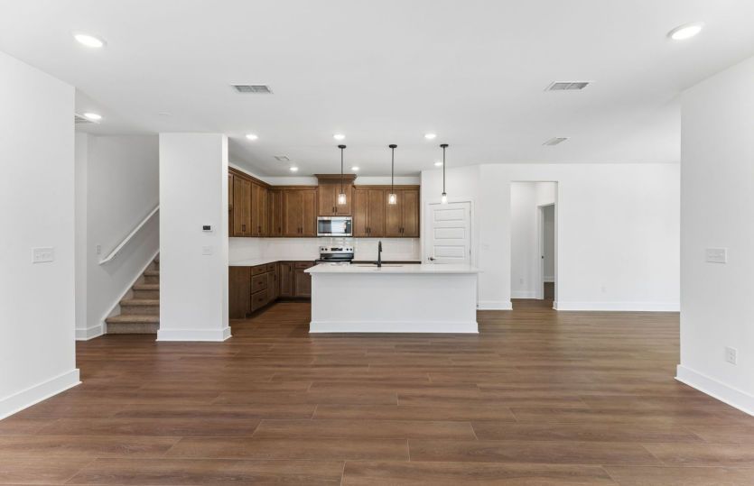 Kitchen Overlooking Gathering Room