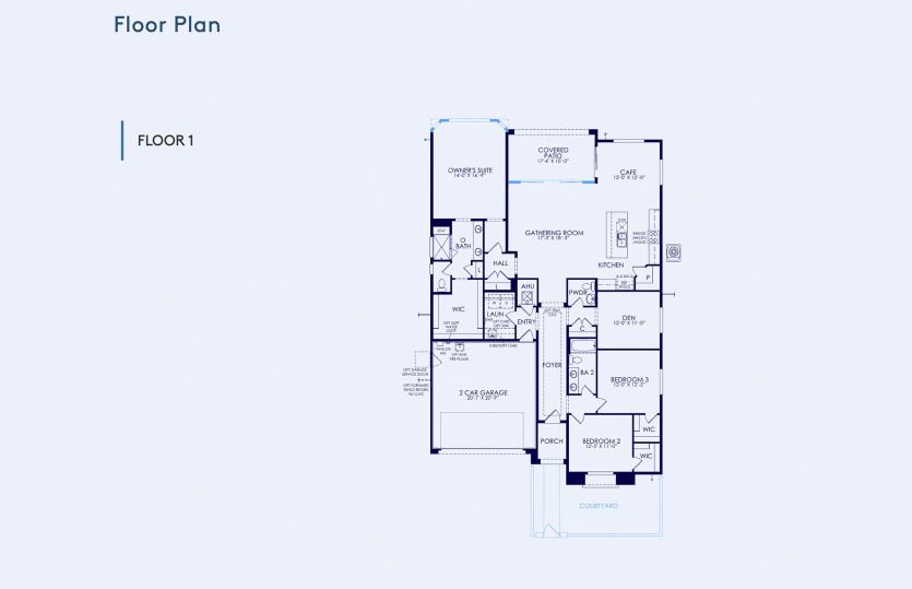 Stella Floor Plan, Quick Move-In Home, Floor 1