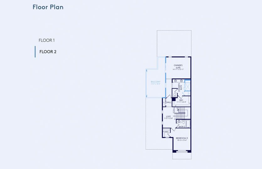Salinas Floor Plan, Quick Move-In Home, Floor 2