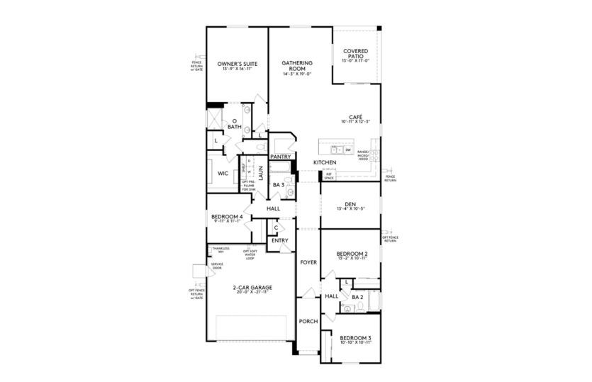 Cantania Floor Plan