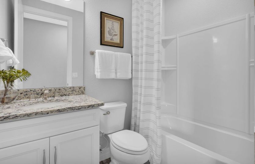 Secondary bathroom