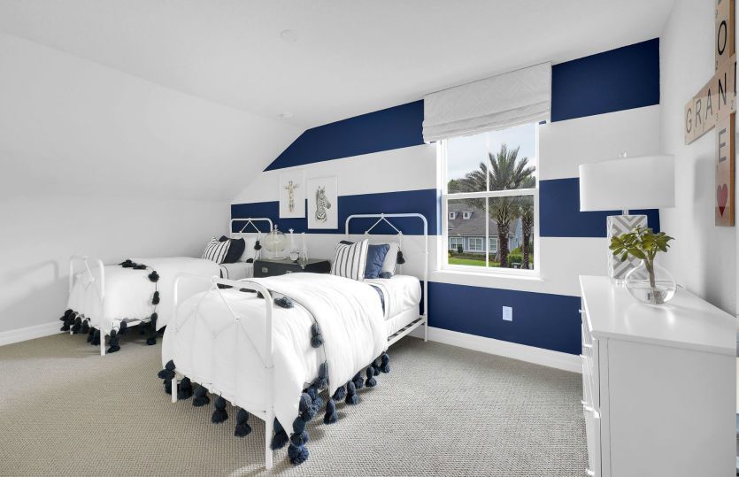 Secondary bedroom located on the 2nd floor