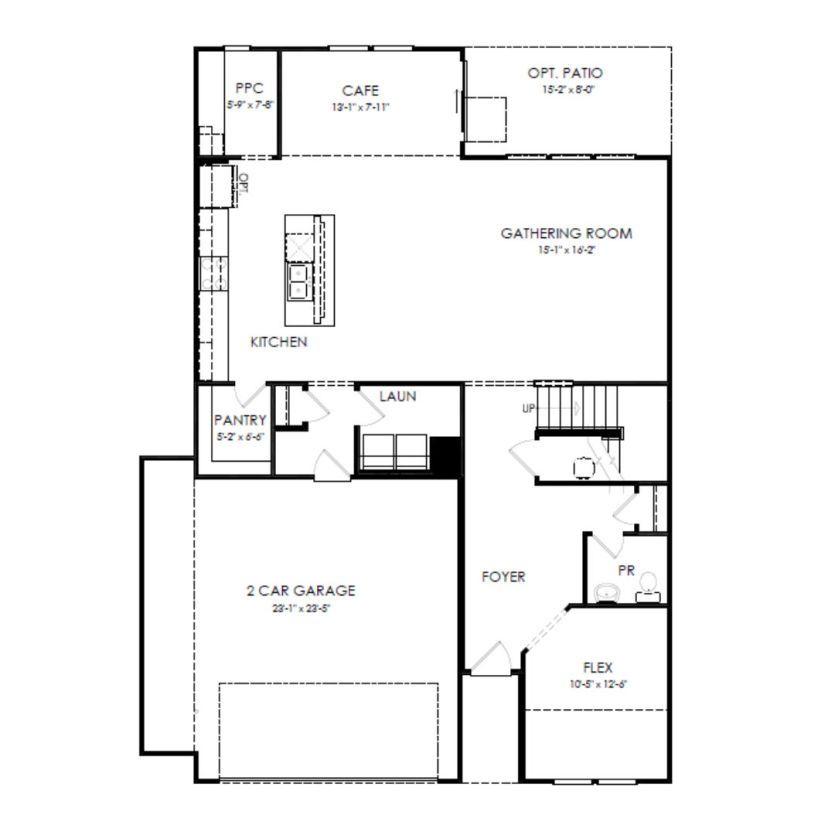 First Floor 4 br / 2.5 ba
