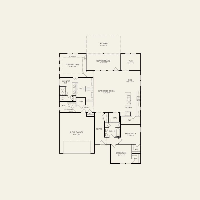 First Floor 3 br / 2 ba