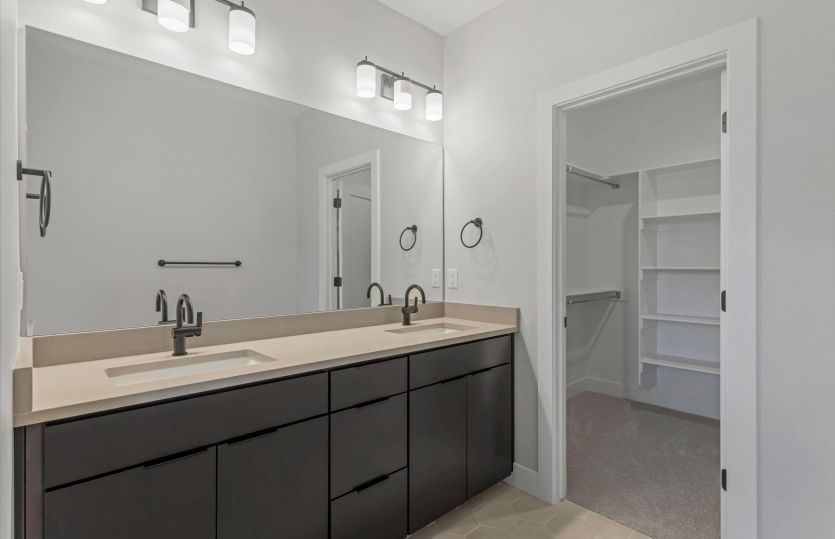 Dual Vanity Owner's Bath