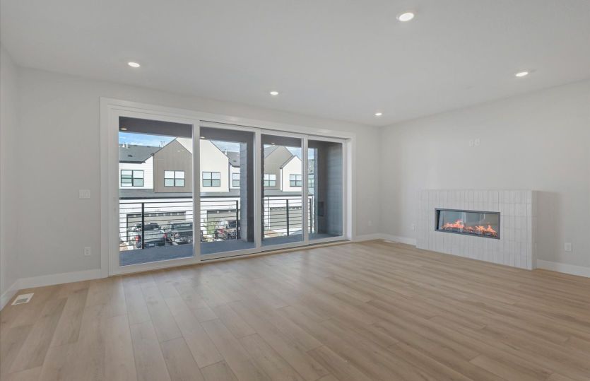 Multi-Panel Sliding Glass Doors at Gathering Room