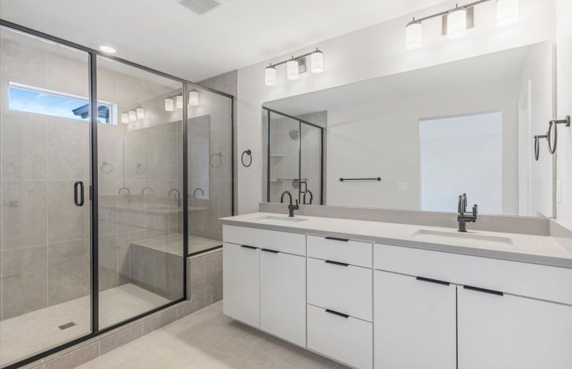 Spacious Owner's Bath
