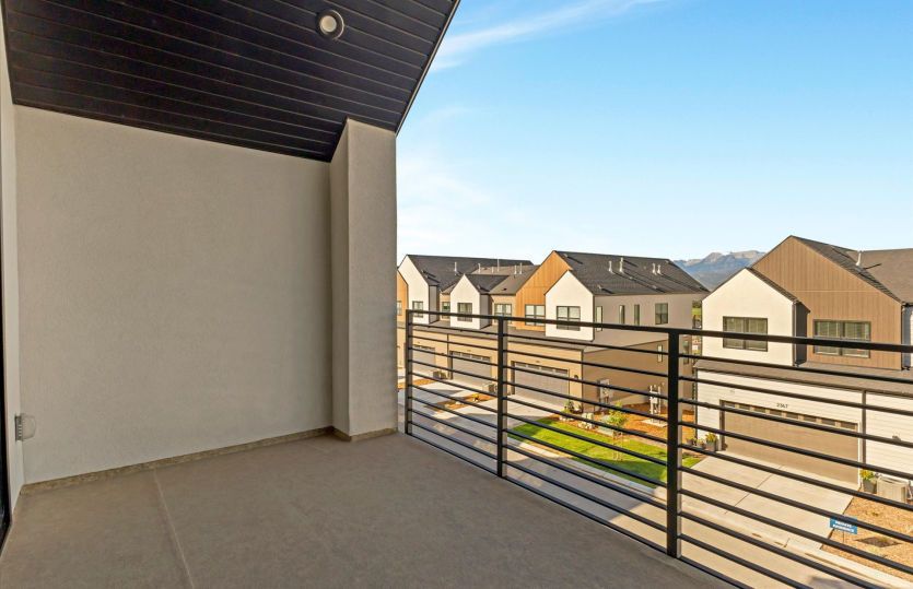 Private Balcony at Owner's Suite