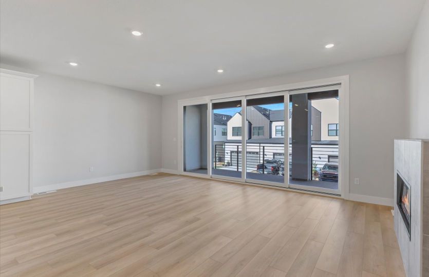 Multi-Panel Sliding Glass Doors at Gathering Room
