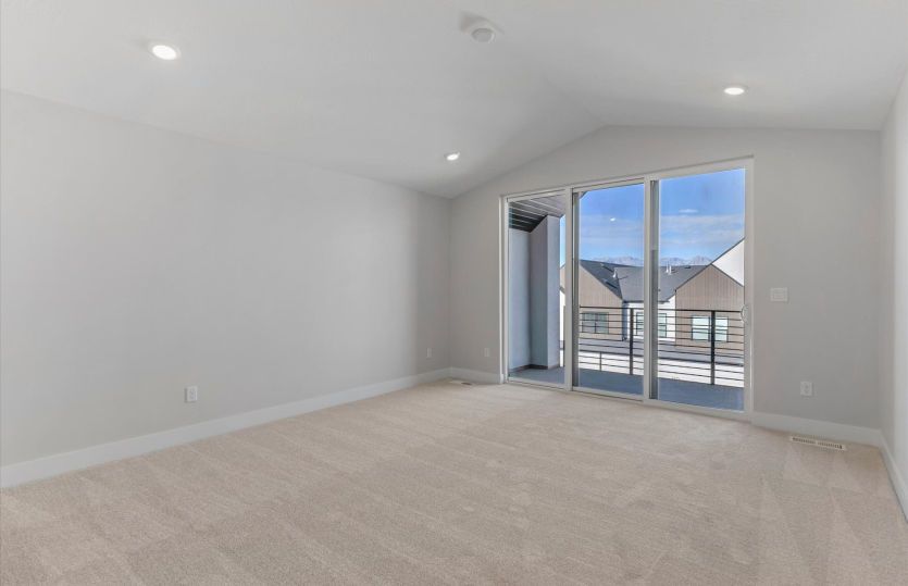 Vaulted Ceilings in Owner's Suite